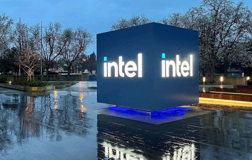 Image of the Intel logo